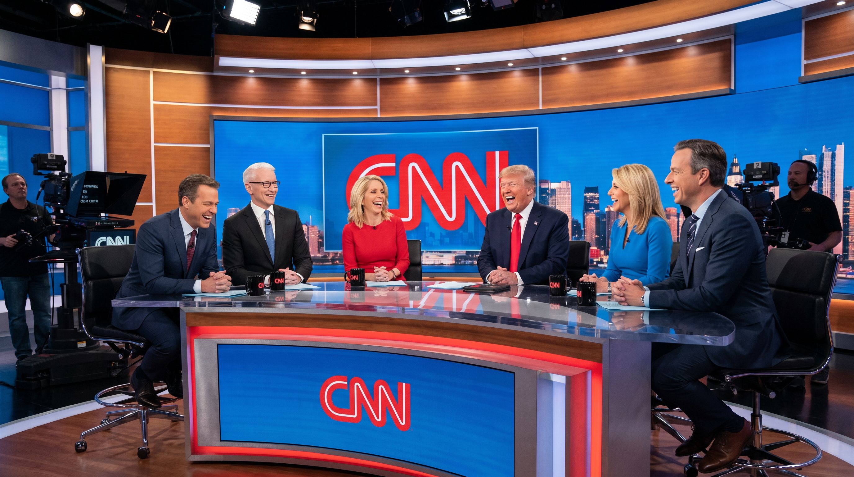 CNN Anchors Laugh at the Convention of the Party That Runs the Country