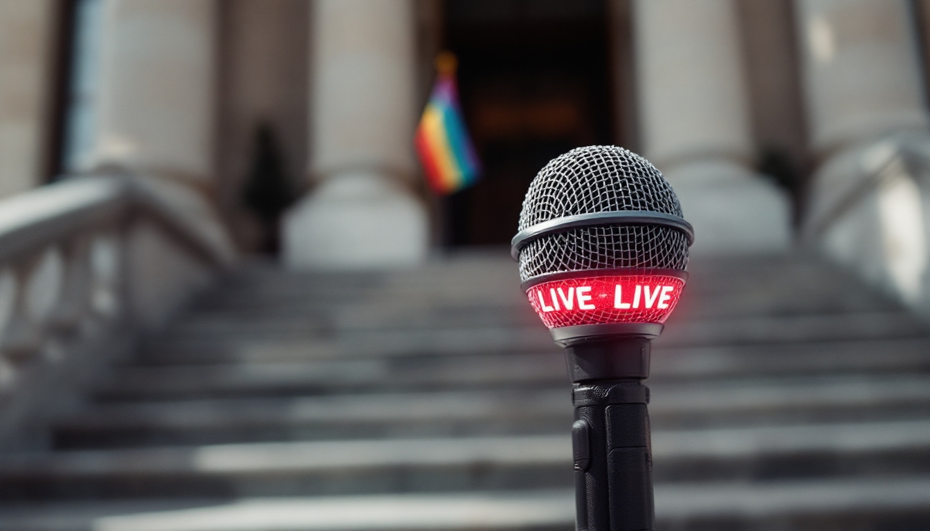 Democrat Rep Caught on Hot Mic Mocking the Very LGBT Crowd He Was There to Pander To