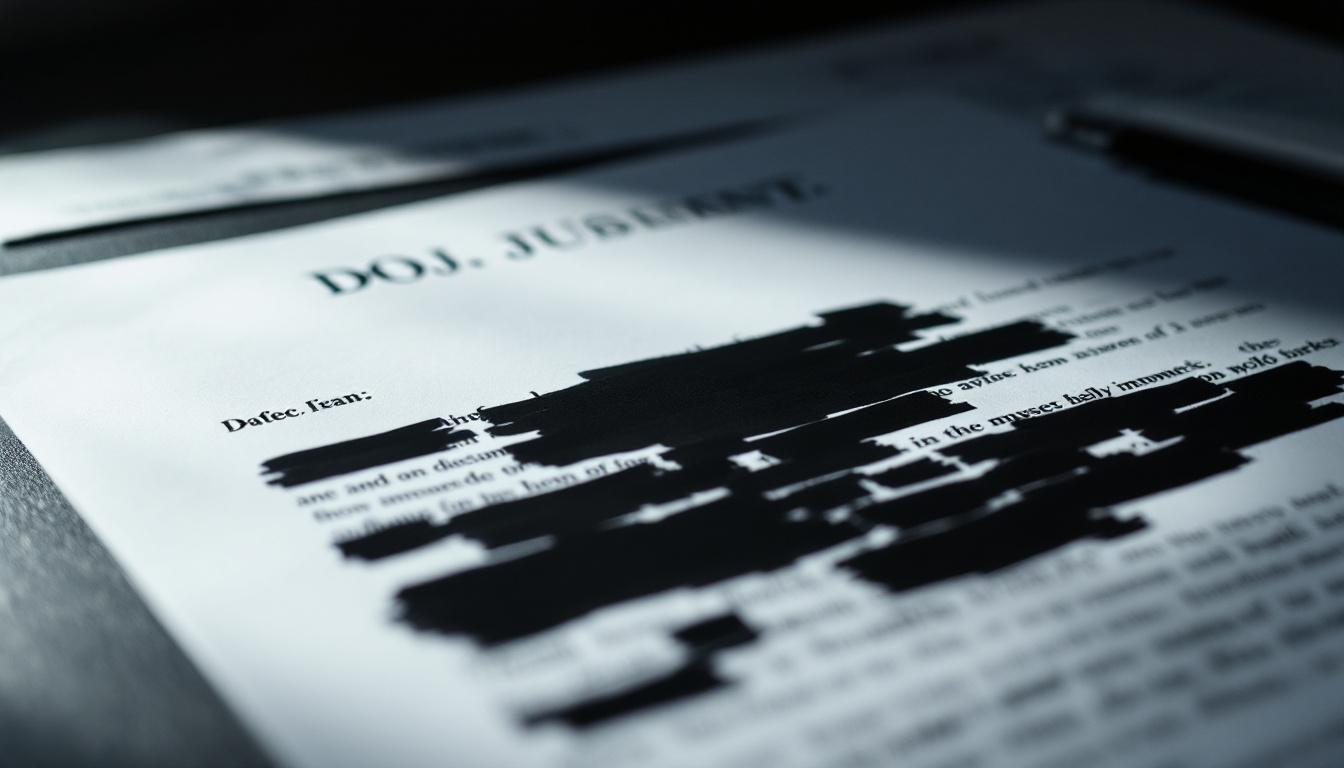 Someone Powerful Enough to Get the DOJ to Play Defense — And We're Not Allowed to Know Who