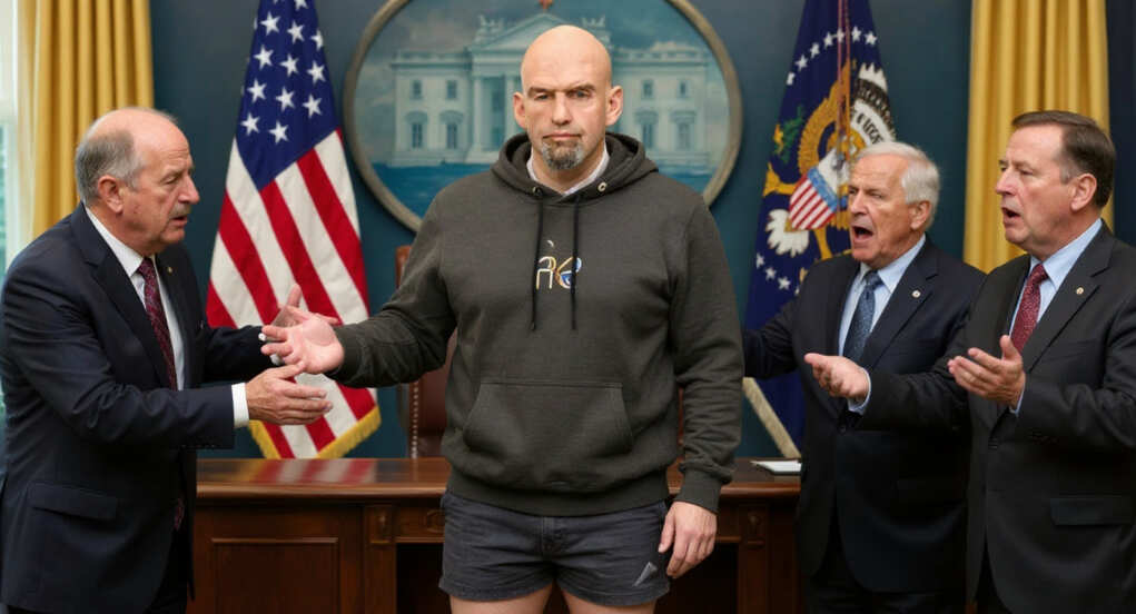 The GOP Is Trying to Steal John Fetterman — And the Democrats Are Too Busy Crying About Pronouns to Notice