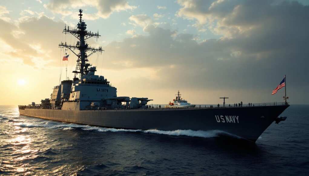 The USS Spruance Just Blew a Hole in an Iranian Cargo Ship That Tried to Run Our Blockade — And the Mullahs Found Out What ‘Fair Warning’ Means in American English